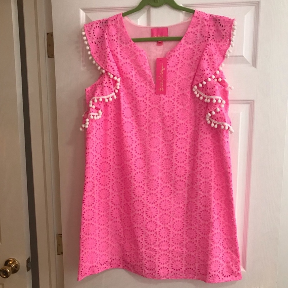 Lilly Pulitzer Pink Astara Dress - XL New